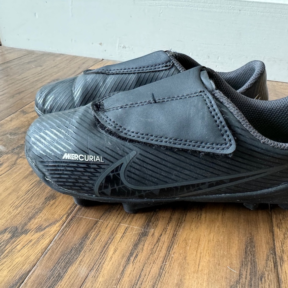 Nike Mercurial Soccer Cleats 12c  (Velcro closure)